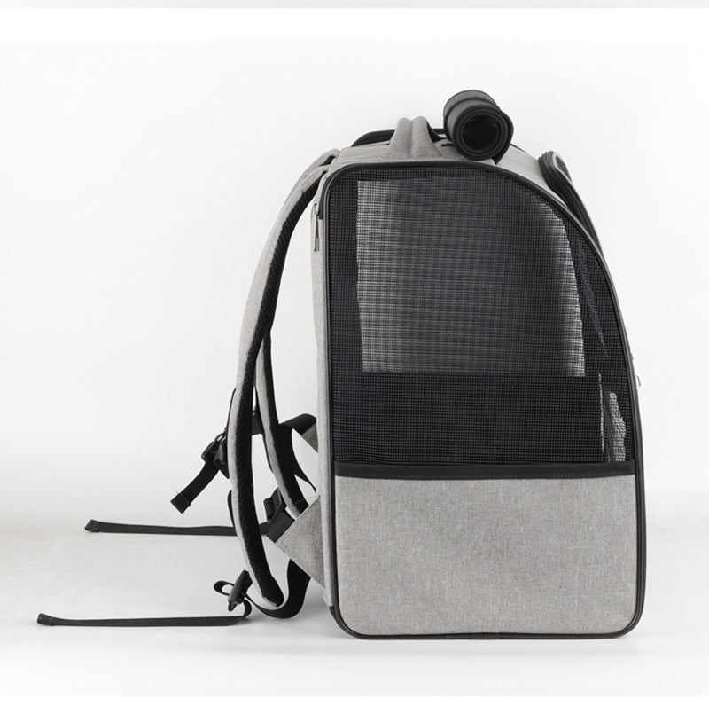 Sac à Dos Transport Chats - Respirant, Portable et Pliable