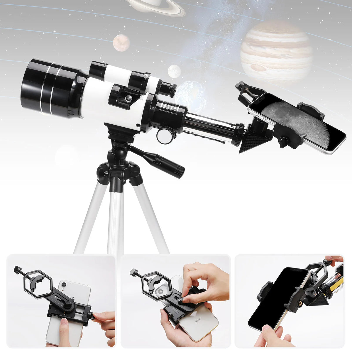 Test du télescope abask 70/400 mm : l'astronomie à portée de main Test du télescope abask 70/400 mm : l'astronomie à portée de main