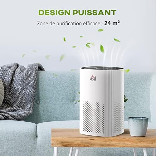 Purificateur d'Air Intérieur Portable avec Filtre - Sensation de fraicheur