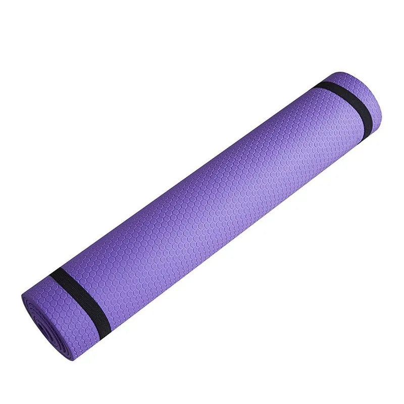 Tapis de Yoga - Surface Antidérapante - Épaisseur 6mm avec Sangle de Transport - Yoga, Pilates, Gymnastique, Fitness