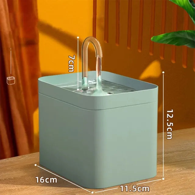 Fontaine à Eau pour Chats - Distributeur Automatique Ultra Silencieux Sans Fil