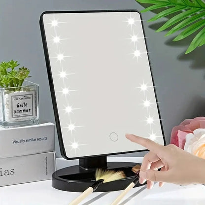 Miroir de Maquillage Lumineux - Coiffeuse de Maquillage à LED