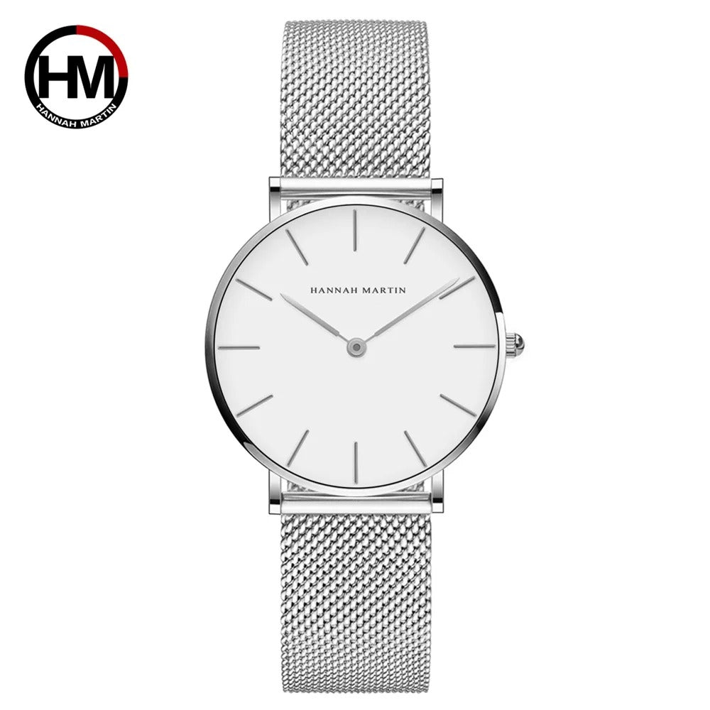 Montre à Quartz Étanche Femme - Élégance et Style Minimaliste - Marque Supérieure